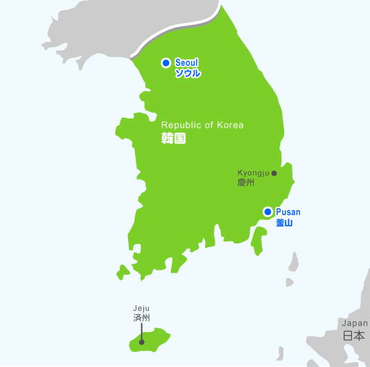 韓国 地図 イラスト 写真素材 フォトライブラリー
