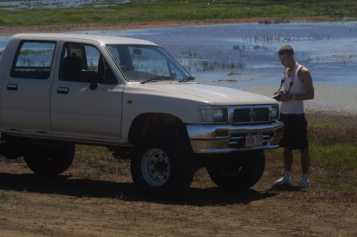 Hugh at Fogg Dam