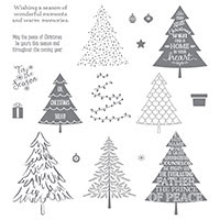Peaceful Pines Photopolymer Stamp Set by Stampin' Up!