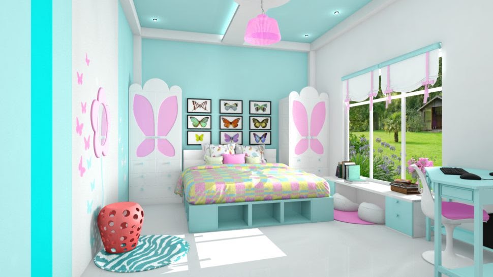 14 Kombinasi Warna Cat Ungu Kamar Tidur Paling Top