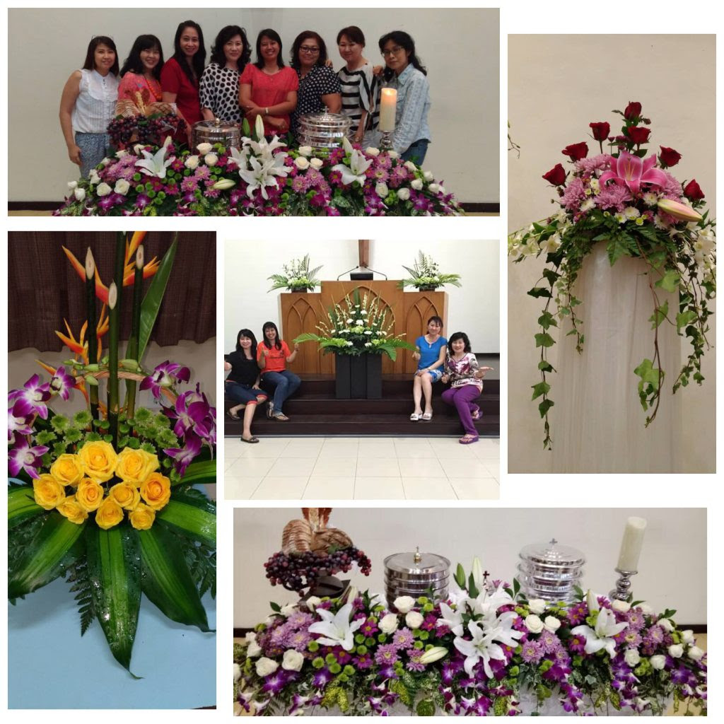 Rangkaian Bunga Gereja / Gambar Rangkaian Bunga Untuk Altar Gereja