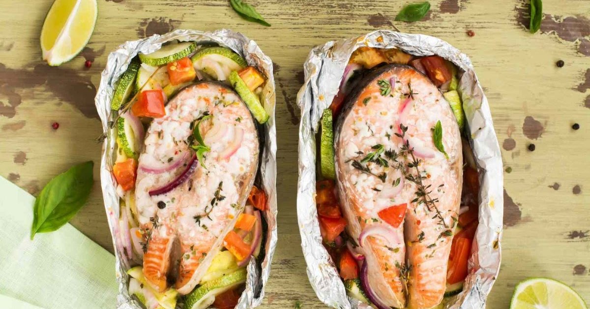 Seelachs In Alufolie Im Backofen