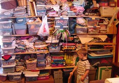 Fabric Storage Wall