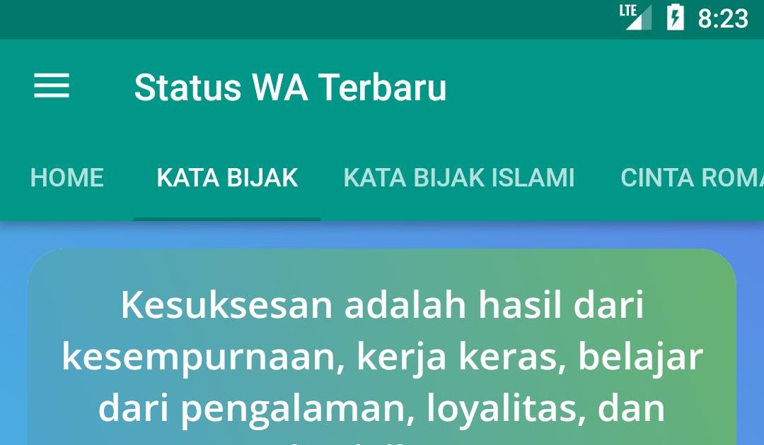 Kata Kata Untuk Status Wa Islami LIRIK LAGU