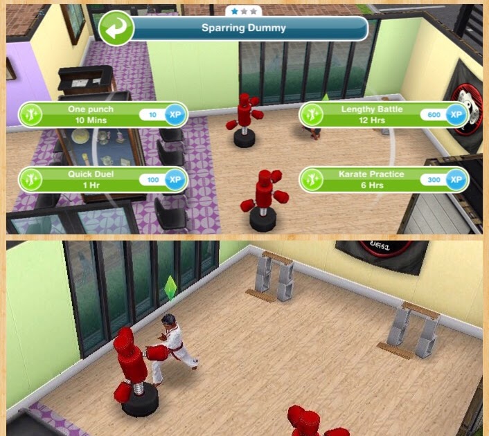 How to practice woodworking on sims freeplay