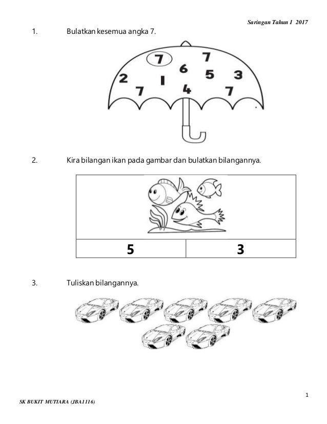 Contoh Soalan Tauhid Darjah 1 - Resepi Book b