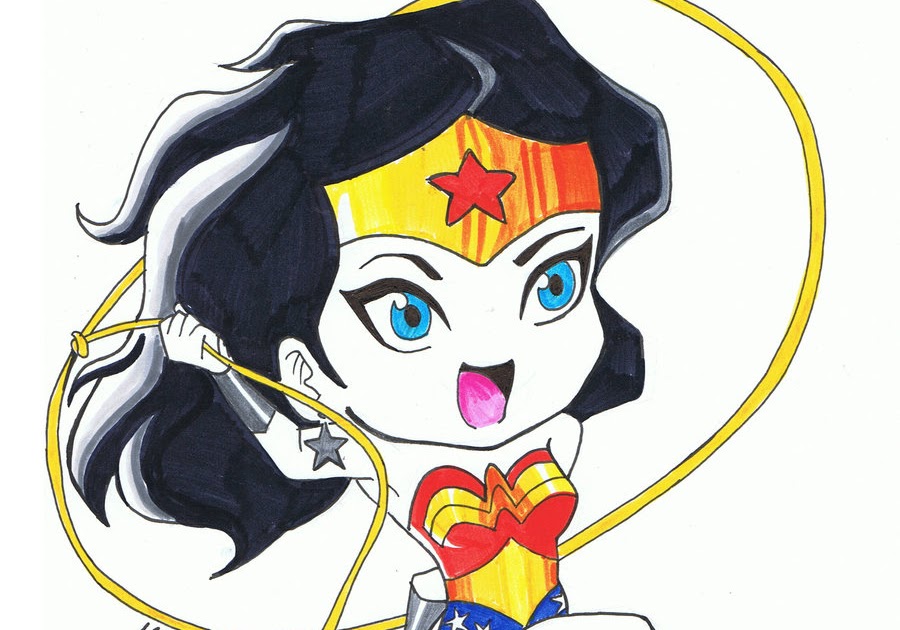 Cartoon Images Of Wonder Woman - Cartoon Character