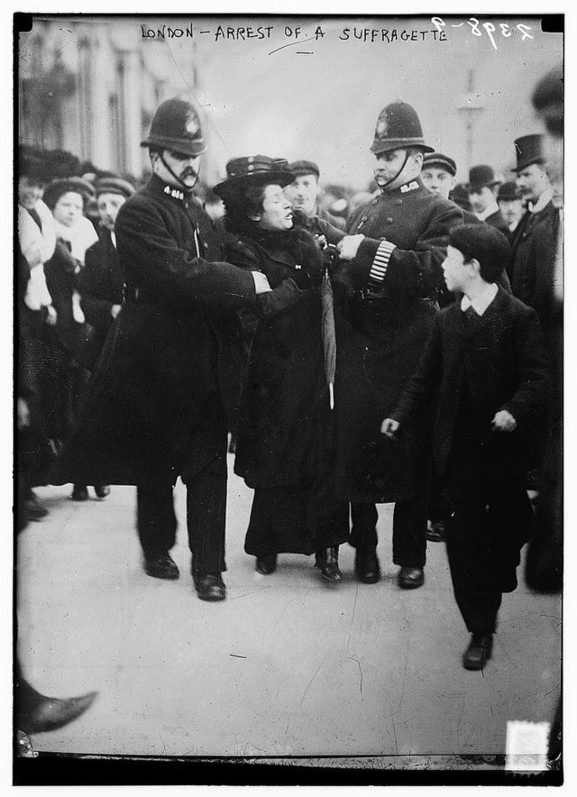 The Library of Congress - London - arrest of a suffragette (LOC).jpg