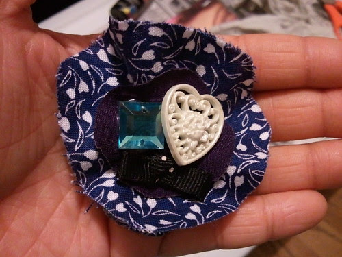 Handmade Flower Brooch