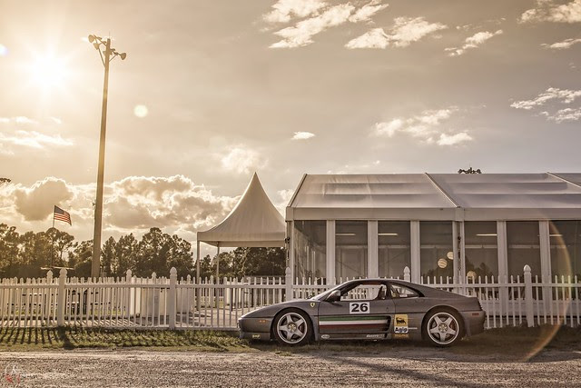Sunshine and a Ferrari
