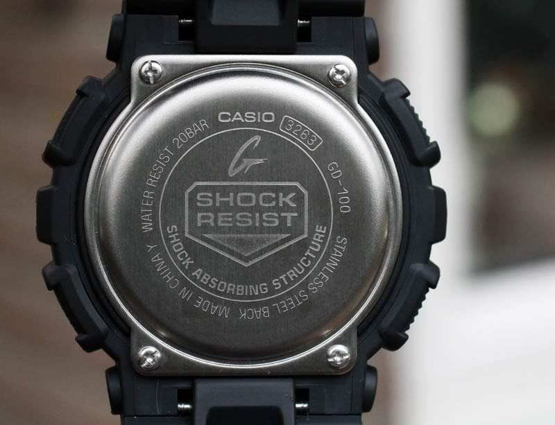 g shock backlight function
