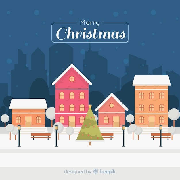 Christmas Town Svg - 147+ SVG File for Silhouette