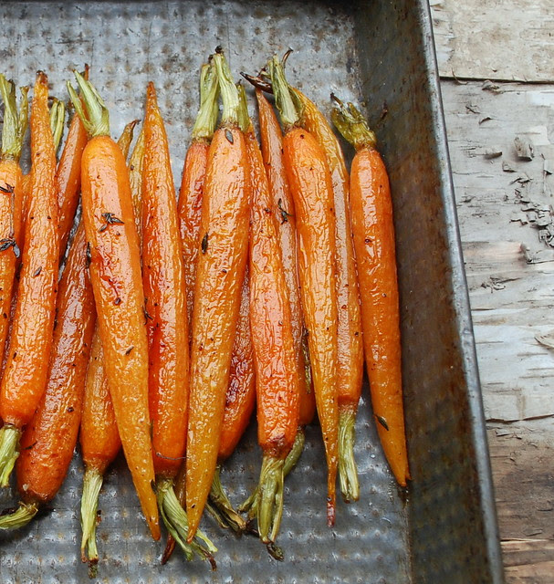 Roasted Carrots with thyme 2jpg