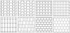 Tegole marsigliesi dwg