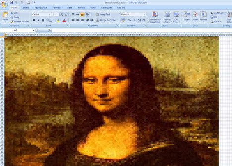 monalisa_excel_artwork monalisa_excel_artwork