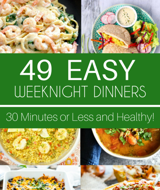 Healthy Recipes Quick Dinner - Healthy Info
