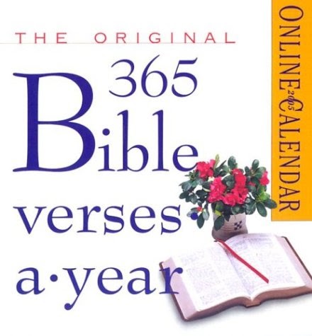 Download The Original 365 Bible Verses-A-Year Page-A-Day Calendar 2005