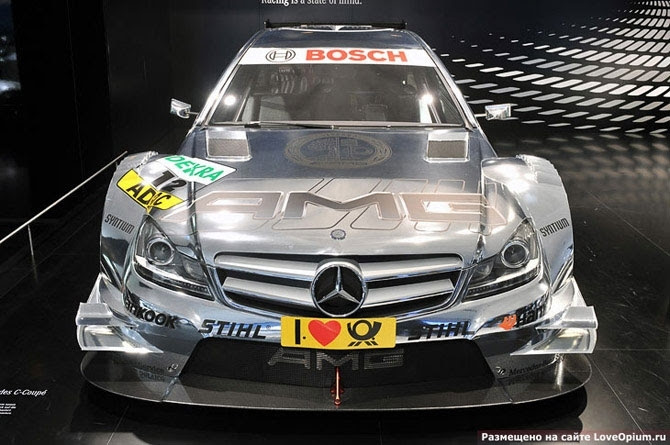 Racing car from tuning studio AMG: