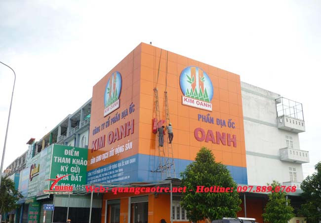 Thi công mặt dựng alu tòa nhà công ty Thi công mặt dựng alu tòa nhà công ty