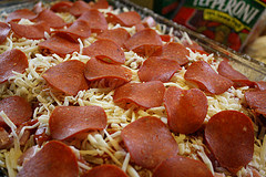 3 Meat Pizza Casserole 3 Meat Pizza Casserole