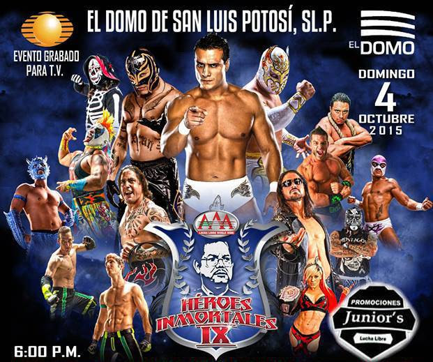 AAA Héroes Inmortales IX (04/10/2015)