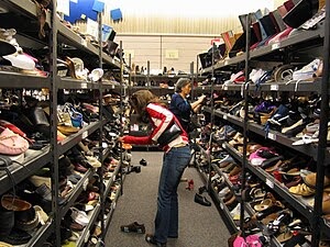 shopping for shoes