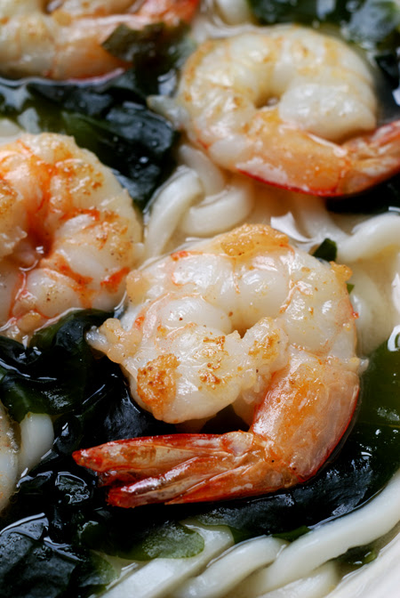 Udon Soup with Prawns© by Haalo