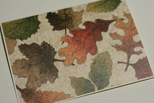 Autumn card