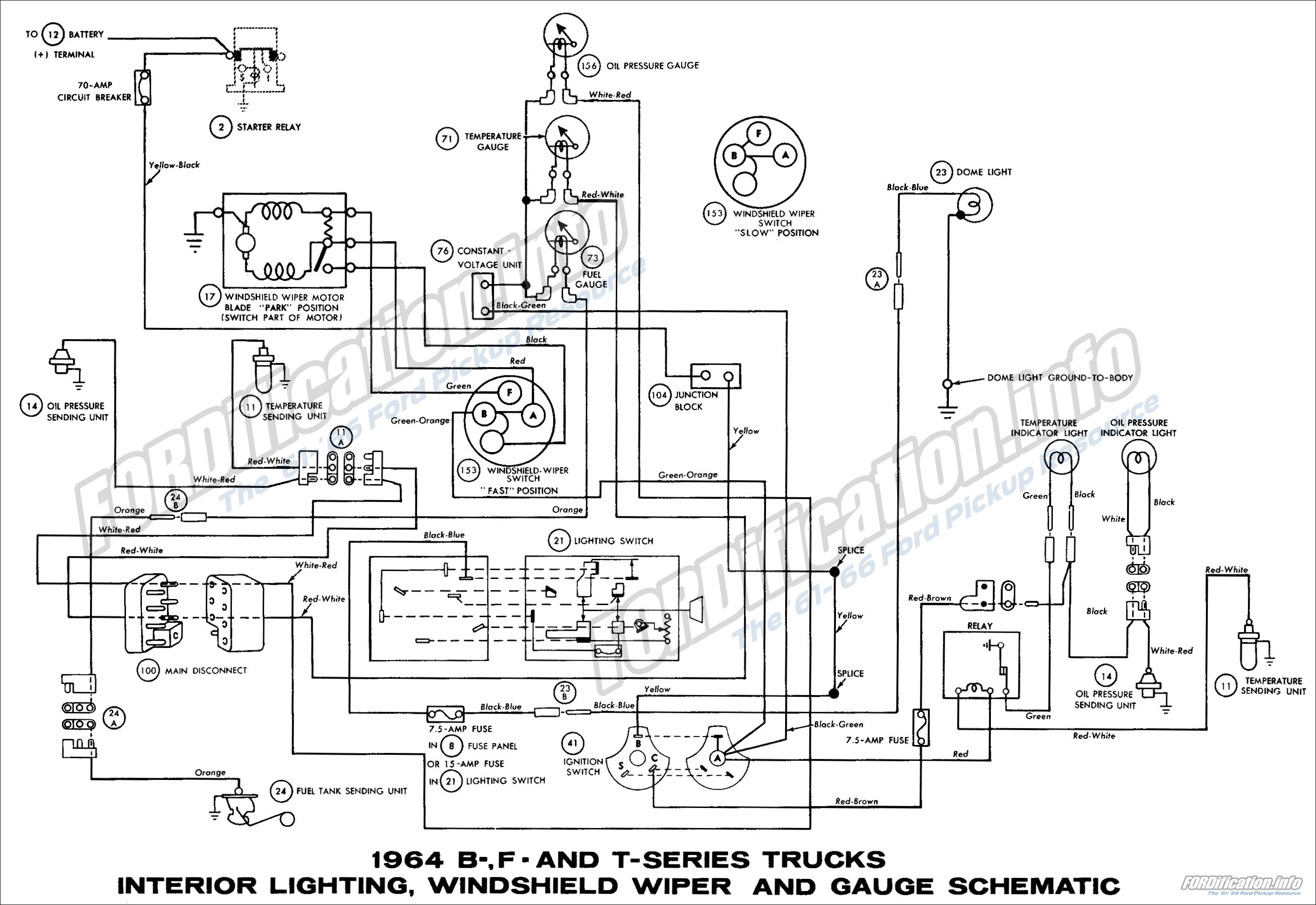 1964 Ford Galaxie Wiring Diagram