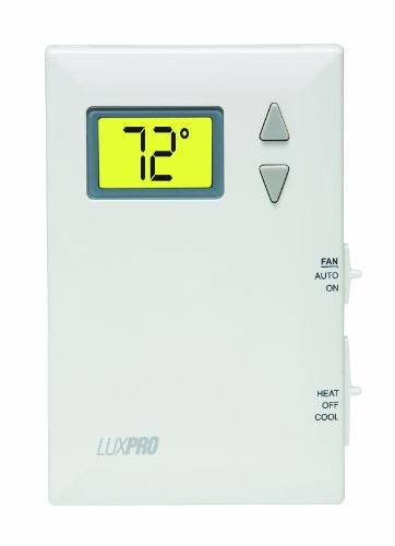 Cheap Thermostats: Lux PSD011B Pro-Spec Battery Powered Digital Thermostat
