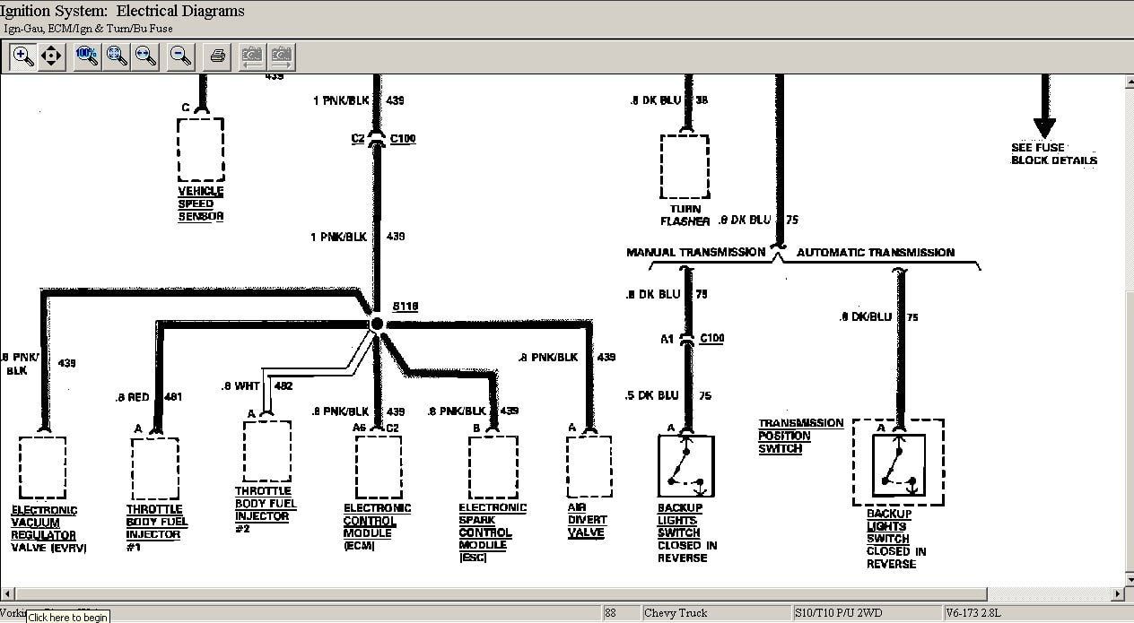 Wiring Diagram: 35 1988 Chevy S10 Wiring Diagram
