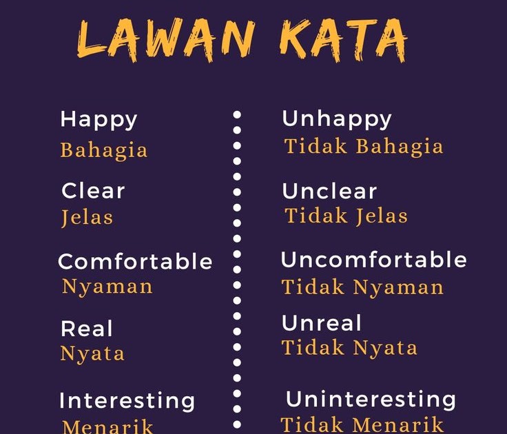 Lawan Kata Nyata