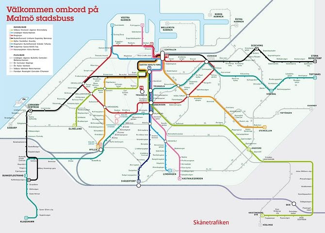 Karta Skånetrafiken | Karta