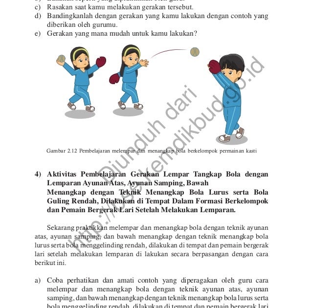 Sebutkan Teknik Dasar Permainan Bola Kasti Coba Sebutkan