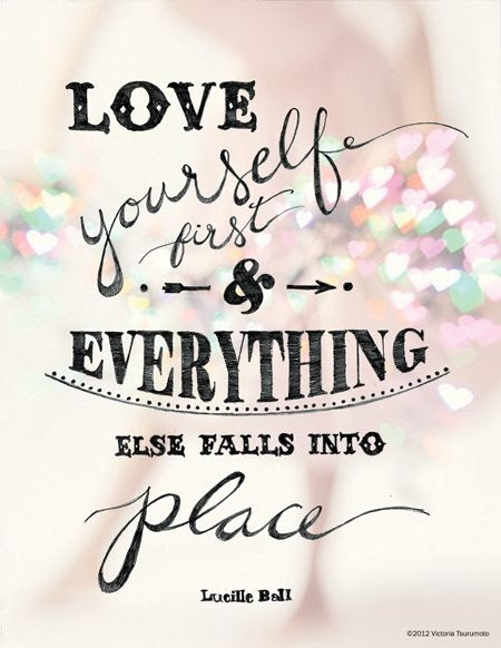 Victory Paper Designs: Love yourself first