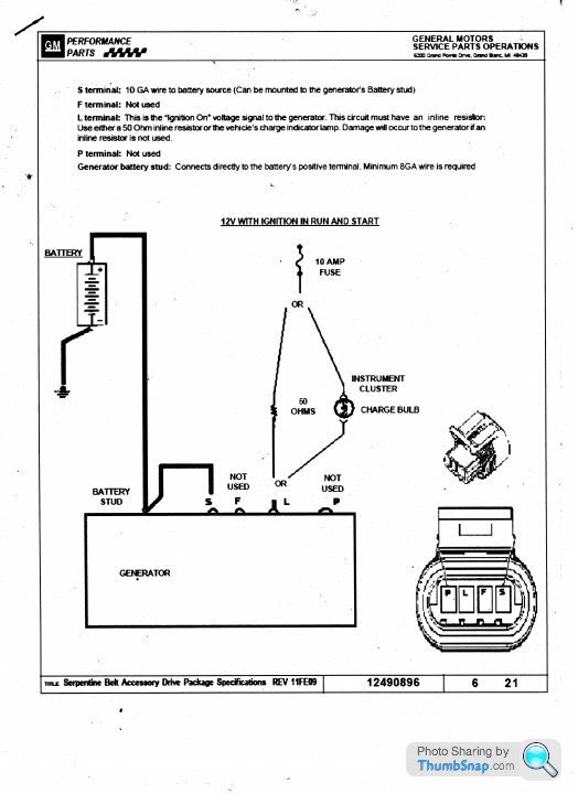 36 Ls Alternator Exciter Wire - Wiring Diagram Online Source