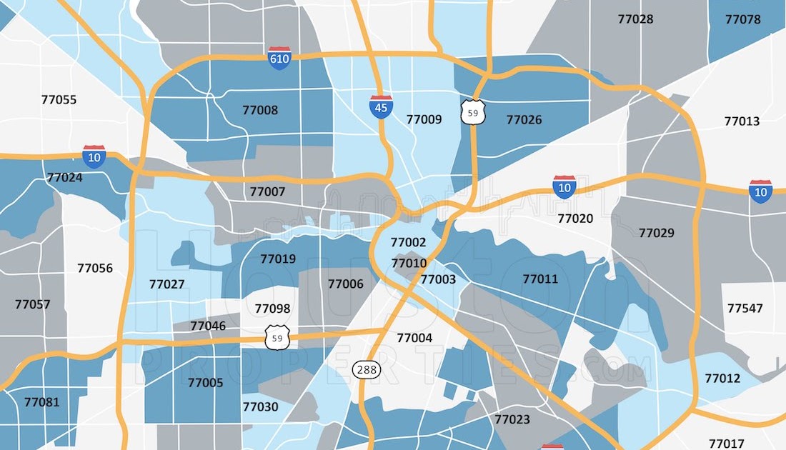 Zip Code Map Of Houston | Gadgets 2018