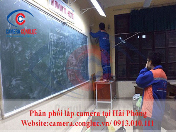 Thi công lắp camera trường học tại Quận Lê Chân Thi công lắp camera trường học tại Quận Lê Chân
