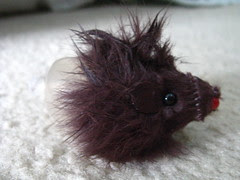 Skinned mouse toy