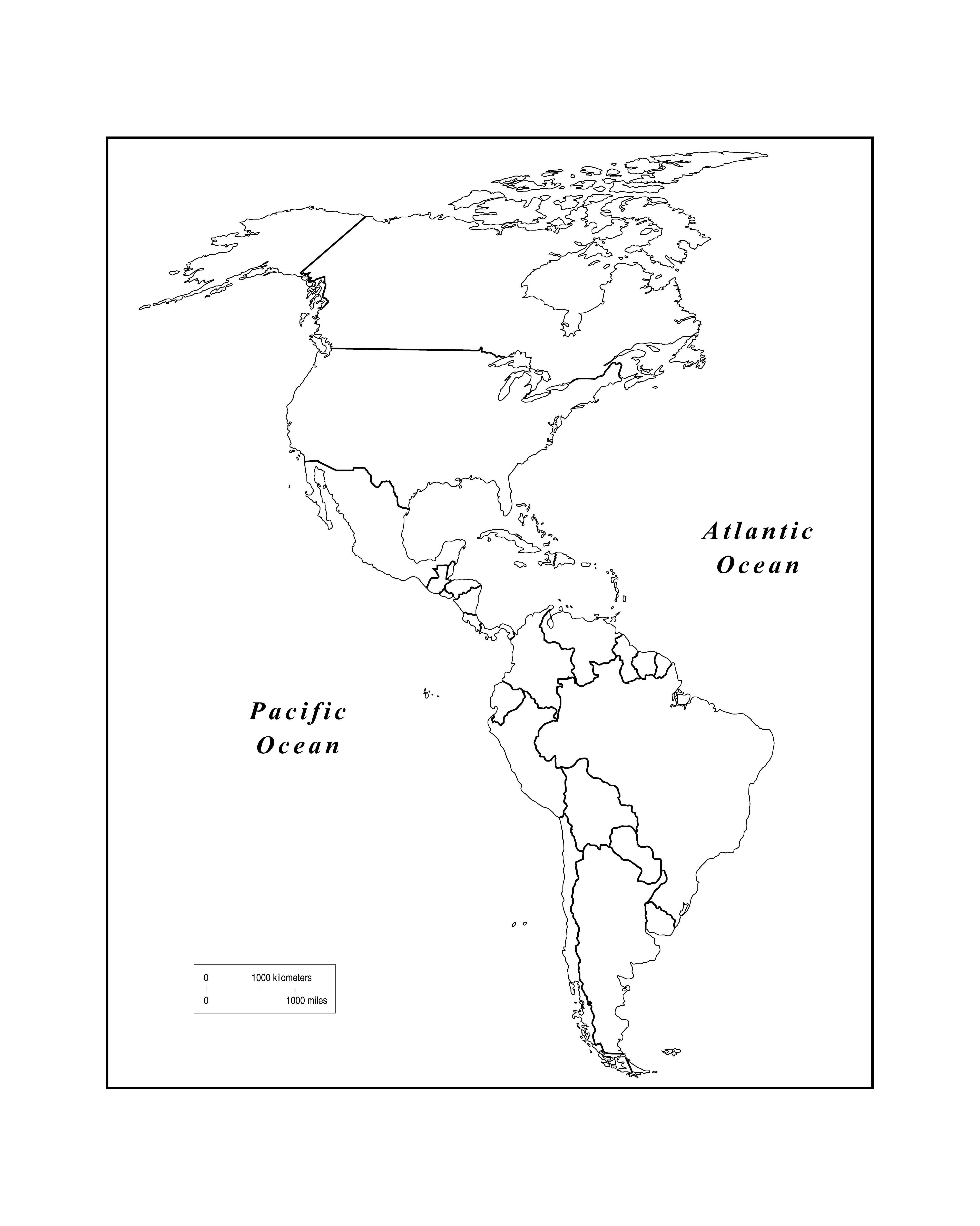 Map Of The Western Hemisphere World Map 07