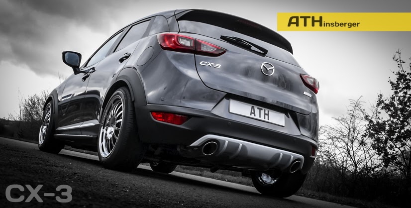 Mazda CX3 Tuning Zubehör von ATH TÜV sicher zubehör