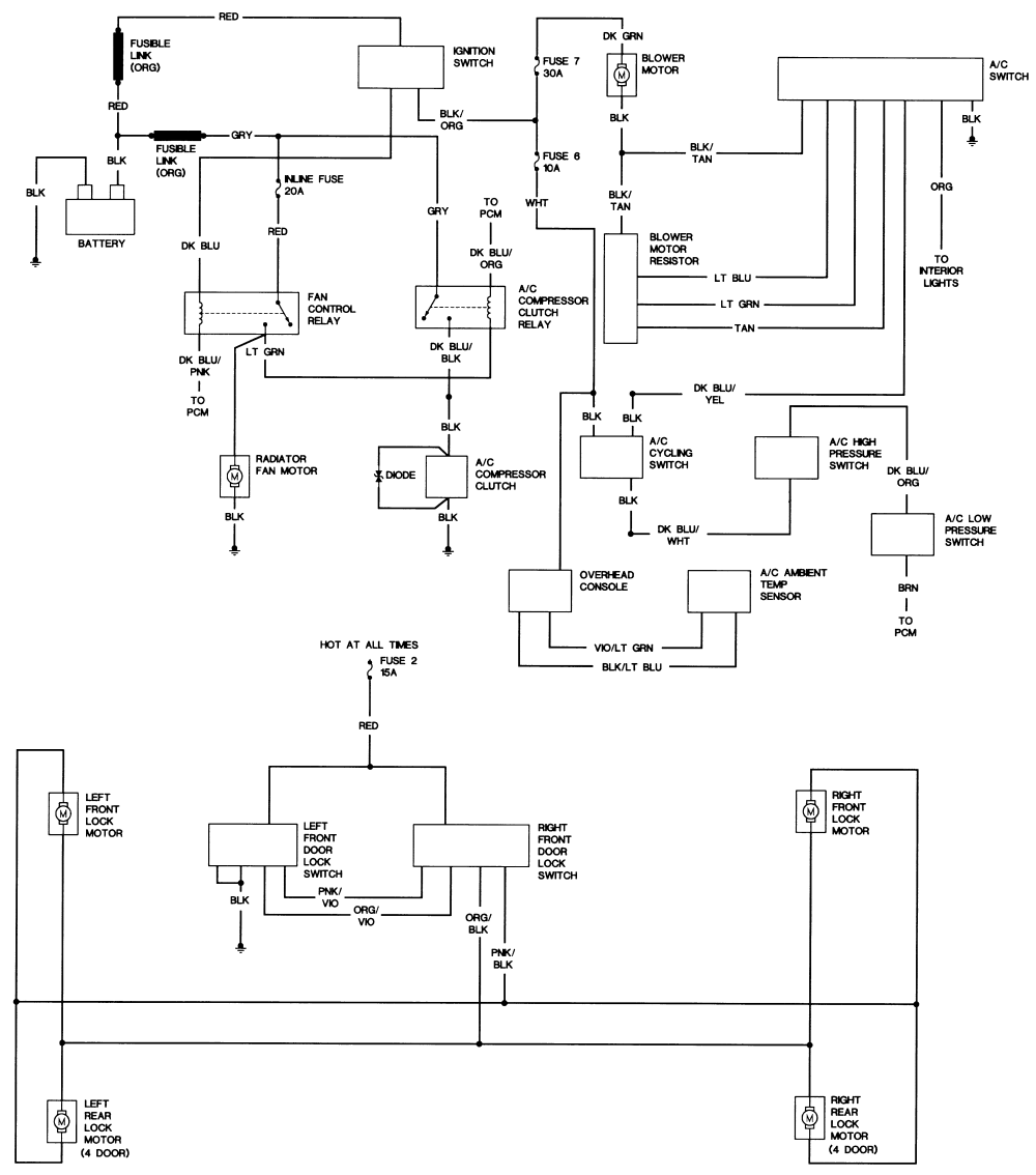 [DIAGRAM] 1996 Oldsmobile Cutlass Ciera Fuse Box Diagram