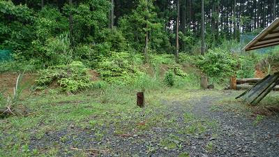 木工小屋予定地