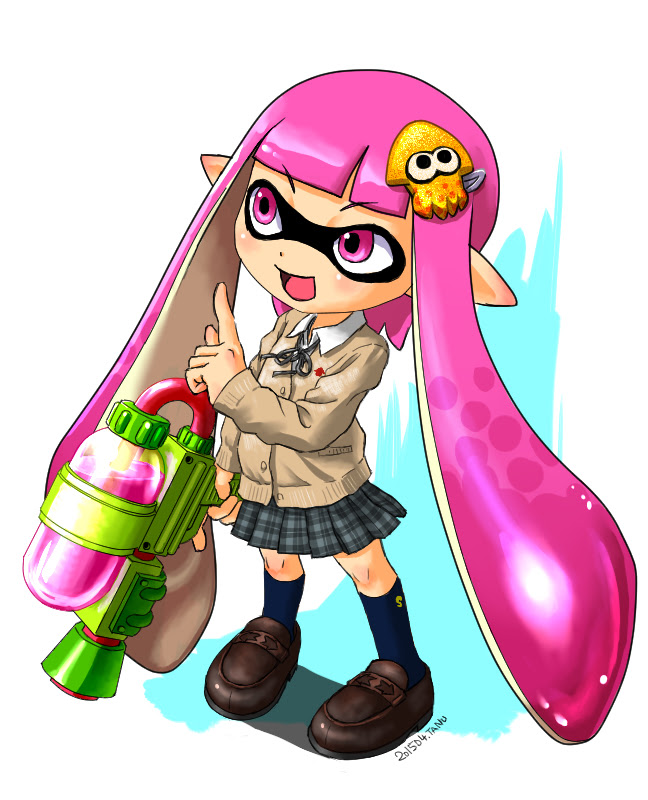 綺麗なスプラトゥーン2 ガール イラスト すべての動物画像