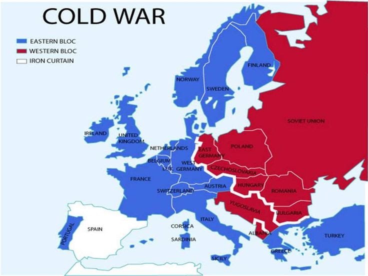 35 Map Of Europe Cold War - Maps Database Source