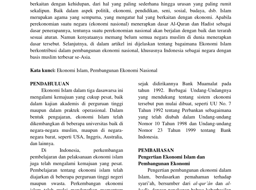 ❤ Contoh komentar tentang jurnal