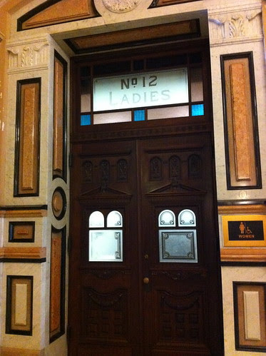 Ornate Ladies' Room at IL Capitol
