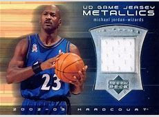 Top Michael Jordan Game Used Washington Wizards Cards Top Michael Jordan Game Used Washington Wizards Cards