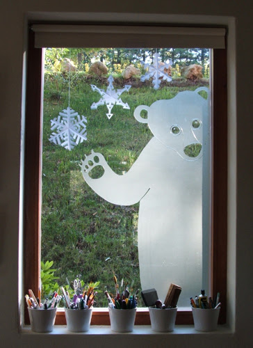 Window Bear inside