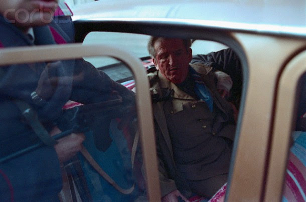 22 December 1989 Nicolae Ceausescu captured car 22 December 1989 Nicolae Ceausescu captured car